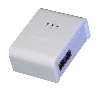 Netgear XE104 WALL-PLUGGED 4-Port Switch Powerline Ethernet Adapter 85 Mbps