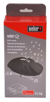 Weber Abdeckhaube Standard für Q 200-/ 2000 Serie Grillabdeckung Grillhaube 7118