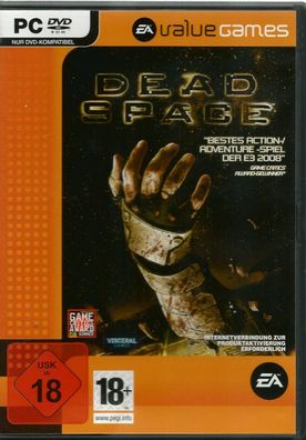Dead Space (PC, 2008, DVD-Box) sehr guter Zustand, mit Origin Aktivierungscode