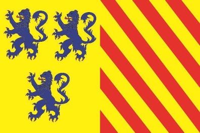 Fahne Flagge Limousin Region Premiumqualität