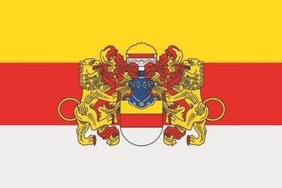 Fahne Flagge Münster mit Großem Wappen Variante A Premiumqualität