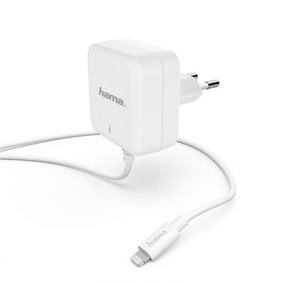 Hama 30 W/ 3A Ladegerät mit Power Delivery für Apple iPhone 11, 12, 13, Pro Max