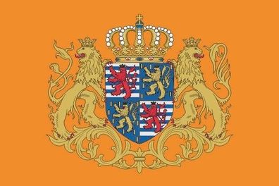 Fahne Flagge Luxemburg Standarte des Grossherzogs Premiumqualität