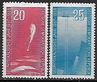 DDR postfrisch Michel-Nummer 616-617