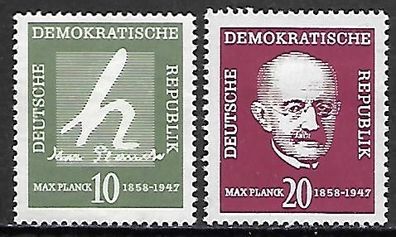 DDR postfrisch Michel-Nummer 626-627 mit Falz