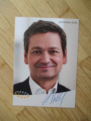 Rheinland-Pfalz CDU Christian Baldauf - handsigniertes Autogramm!!!