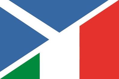 Fahne Flagge Schottland-Italien Premiumqualität