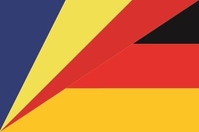 Fahne Flagge Seychellen-Deutschland Premiumqualität