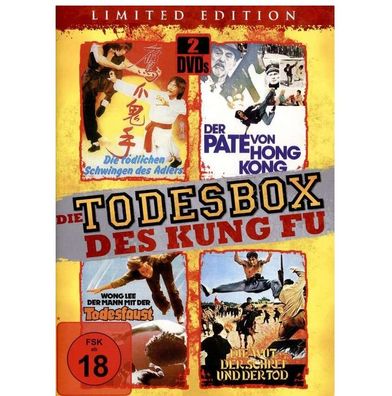 4 Filme auf 2 DVDs " Die Todesbox des Kung Fu" Limited Edition Die Wut der schrei ...