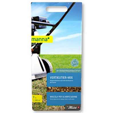 Manna Vertikutier-Mix 7 kg Nachsaat Rasensamen Reparaturmischung Grassamen