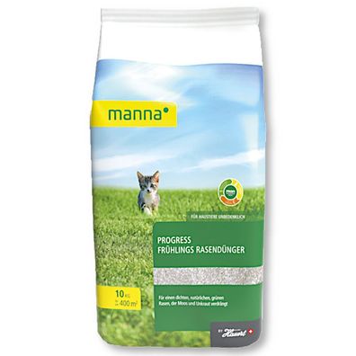 Manna Progress Frühlingsrasendünger 10 kg Profidünger Rasendünger Startdünger
