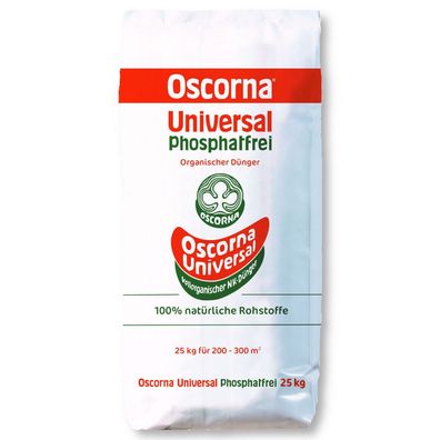 Oscorna Universal Phosphatfrei 25 kg Rasendünger Obstdünger Gemüse