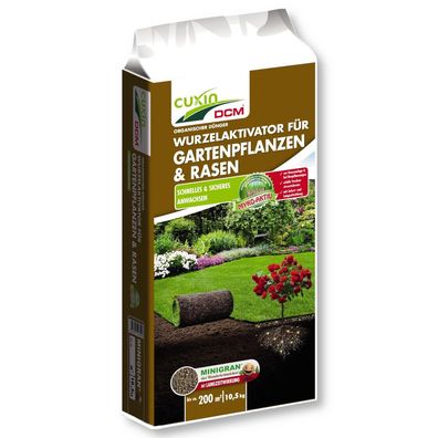 Cuxin Wurzelaktivator für Garten und Rasen 10,5 kg Gartendünger Rasendünger Myko