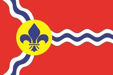 Fahne Flagge St. Louis Premiumqualität