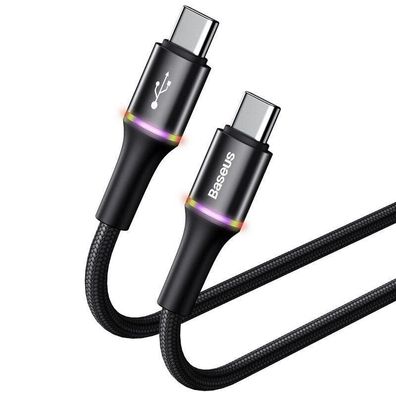 Halo-Kabel USB-C - USB-C PD CATGH-J01 - Kabel mit leuchtenden LED-Ringen