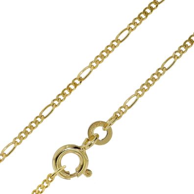 trendor Schmuck Figaro Halskette 333 Gold / 8 Karat Collierkette 1,5 mm 39740