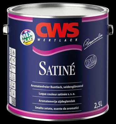 CWS Wertlack Satine 2,5 Liter weiß