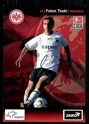 Faton Toski Eintracht Frankfurt 2007/08 TOP AK + A 74080