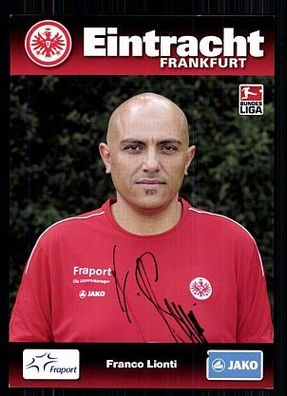 Franco Lionti Eintr. Frankfurt 2009-10 TOP AK + A 74112