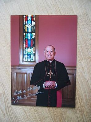 Erzbischof von Miami John Clement Favalora - handsigniertes Autogramm!!!