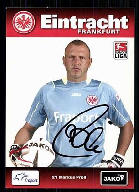 Markus Pröll Eintracht Frankfurt 2008/09 TOP AK + A 74098