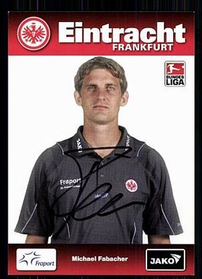 Michael Fabacher Eintracht Frankfurt 2008/09 TOP + A 74101