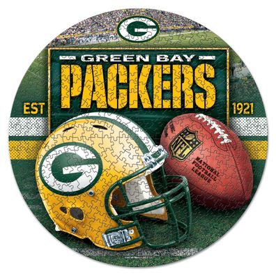 NFL Green Bay Packers rund Puzzle Football 500 Teile pcs 51cm