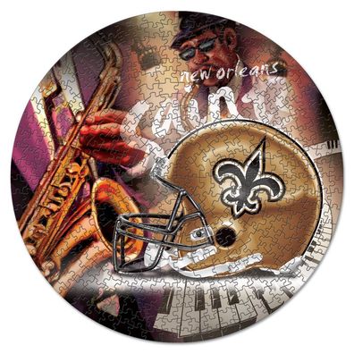 NFL New Orleans Saints rund Puzzle Football 500 Teile pcs 51cm
