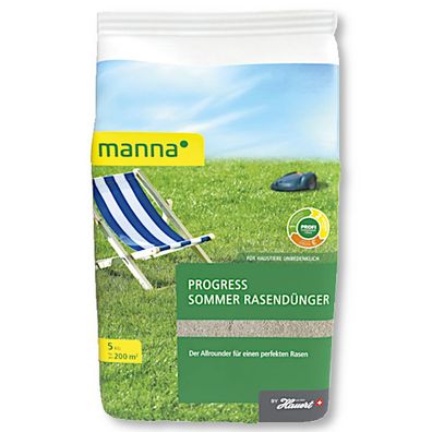 Manna Progress Sommerrasendünger 5 kg Sommerdünger Rasendünger Sommer Profi