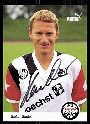 Stefan Studer Eintracht Frankfurt 1990-91 TOP AK + A 73889