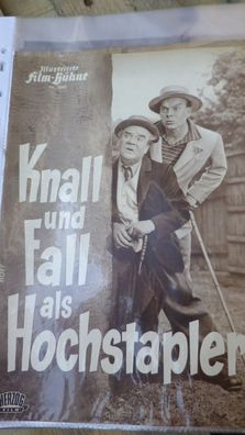 Illustrierte Film Bühne Filmheft Nr. 1660 Knall und Fall als Hochstapler