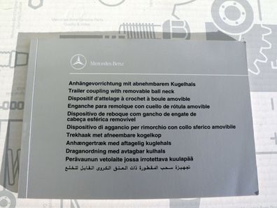 Mercedes Kugelkopf Bedienungsanleitung W124 W140 W202 Bordbuch Top!