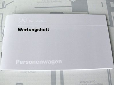 Mercedes Serviceheft / Wartungsheft W124 W126 W201 10.000km-Intervall NEU!