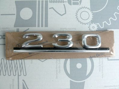 Mercedes Schriftzug / Typbezeichnung / Typkennzeichen W123 230 NEU!