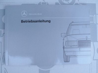 Mercedes W124 Betriebsanleitung 200TE - 300TE / TD 300TE-24 300TE 4matic