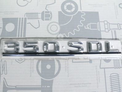 Mercedes Schriftzug / Typbezeichnung / Typkennzeichen 350SDL W126NEU