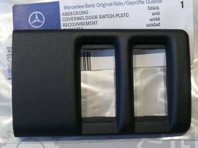 Mercedes W126 Abdeckung Doppel-Schalter hinten rechts NEU!