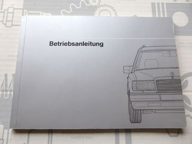 Mercedes W124 Handbuch für alle Kombis von 200 bis 300TE 4matic NOS!