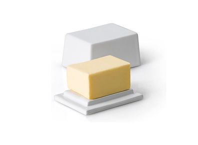 Continenta Aufbewahrung 'Butterdose für 250 g Butter - 12x10x6cm - Keramik/ '