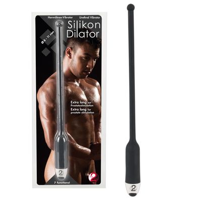 Silikon Dilator Extra lang 27cm P-Punkt Vibrator Männer Sex-Toy Prostata bilitas