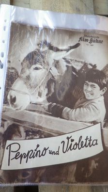 Illustrierte Film Bühne Filmheft Nr. 1887 Peppino und Violetta
