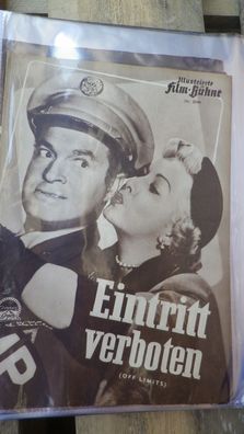 Illustrierte Film Bühne Filmheft Nr. 2044 Eintritt verboten