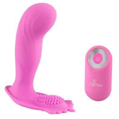 Silikon Panty-Vibrator im Slip tragbar Fernbedienung Auflege Frauen Sex Toy "T76