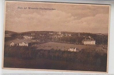 35017 Ak Blick auf Westerwitz Hochweitzschen 1927