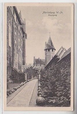 64068 Ak Marienburg Westpreussen Kugelgang 1918