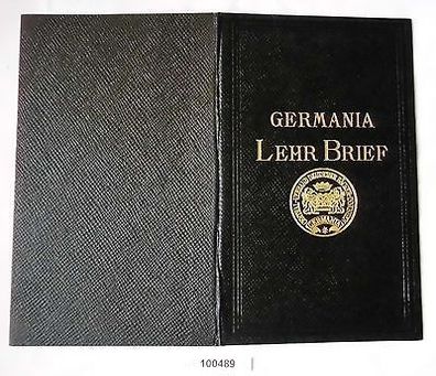 Lehrbrief Bäcker Innung des Kreises Pinneberg Elmshorn 1935 (100489)