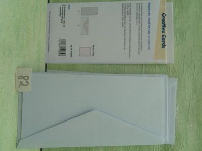 SETs EDEL Kartenkarton Reddy Creativ Grußkarten 21x10,5cm Nadelfilzstruktur 260 gr