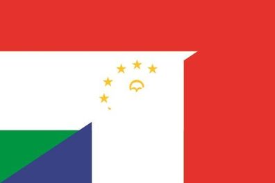 Fahne Flagge Tadschikistan-Frankreich Premiumqualität