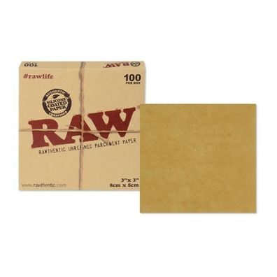 RAW Pergamentpapier 100er Box