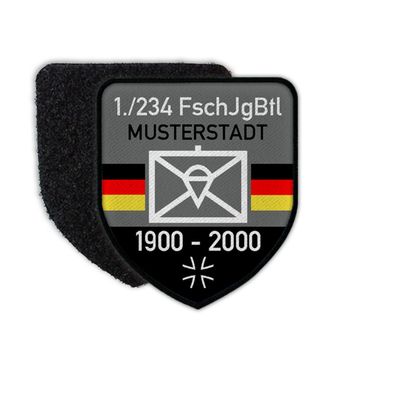 Patch BW Fallschirmjäger Dienstzeit FschJgBtl Bundeswehr #30162